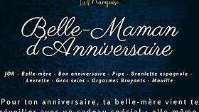belle-maman danniversaire french audio porn step-mom doggystyle bent over european mommy 😈
