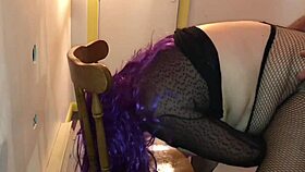 fat european bbw fucks big dildo and dude at same time in reality hardcore orgasm