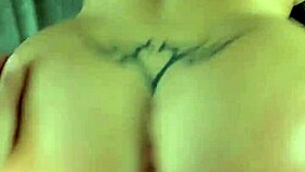 blonde in lingerie rides fake tits guy in homemade anal compilation