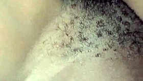 The petite couple moans through cock action and cum in pussy.