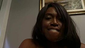 Passionate Interracial Sex with Ebony