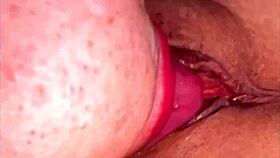 Amateur Pink Pussy 80 Days After Losing Her Virginity With Cunilingus And Close Up