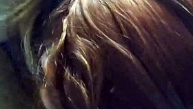 Amateur Redhead Enjoys Sucking Cock With Big Tits And Handjob In POV