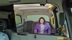 MILF OFFERS SHAVEN PUSSY FOR TAXI RIDE!