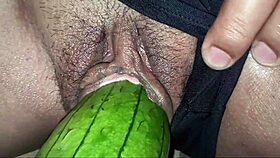 She experiences her first double anal penetration