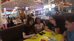 extreme public nudity in prague with teen fuck doll interviewed by andrea dipre in outdoor casting