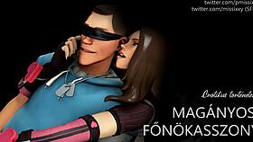 The Lonely Widow's Erotic Audio in Hungarian!