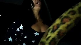 Fitness Girl Flashes Big Clit and Blows Big Cock in Homemade Casting