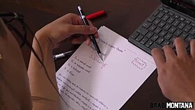 Amanda Borges ditches school for hard fucking