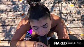 Taking my bitch for a walk, then fucking her pussy?