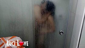passion and love with lucixxxx in the shower, pure eroticism 😍