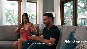 Desiree Dulce and Seth Gamble in a statistical secrets parody.