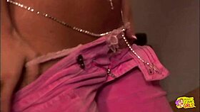 Her Lesbian Lover Stuffes Tight Cunt With Dildo