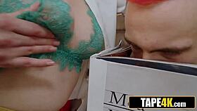 Imagine two hot Russian teens 18+ giving a double rimjob to that silly dude in a taboo group scene.