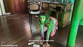 Latina Babe Plays Whore For Intense Fucking