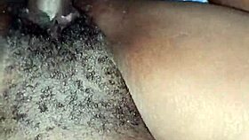 The petite couple moans through cock action and cum in pussy.