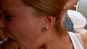 Does lone MILF Dora enjoy threesome anal with two huge cocks