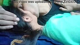 kissing and pressing my girlfriend's boobs while she masturbates