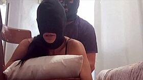 i'm chairtied and hooded, taking a big cock in all my holes