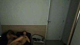 Woke up horny and licked roommate's pussy in quickie