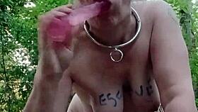 A female slave explores the forest on August 29, 2024.