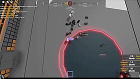Roblox sword fighting clips with big cock action.