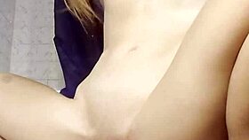 Hey, check out this young girl getting double stuffed with dildos in a fantasy