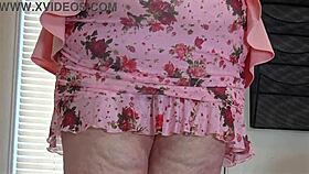 Big Booty Busty White MILF Office Secretary in Mini Short Dress Receives Fingering and Close-Up Creampie Pussy Fucking in Upskirt by Black Cock Boss After Interview