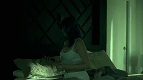 Blue-Haired Girl Possessed by Alien Devours Roommate's Pussy in Wild Lesbian Frenzy