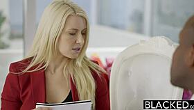 blacked business blonde anikka albrite gets ass fucked by bbc