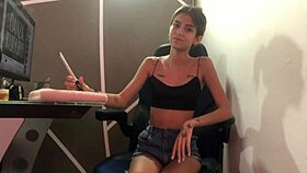 Psychologist can't resist big dick, gets tight pussy fucked.