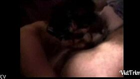 she's taking on two cocks in a hot threesome