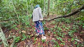 amateur thai villagers having sex in the forest