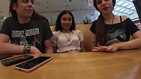 extreme public nudity in prague with teen fuck doll interviewed by andrea dipre in outdoor casting