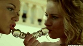 Lysette Kisses And Licks Her Friend Sarah Making Experience