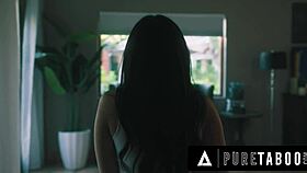 Petite asian lulu chu gets discovered during a private moment while observing her neighbor.
