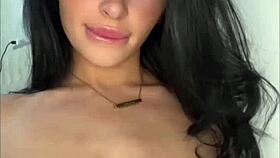 This British teen exchange student is playing solo on webcam.