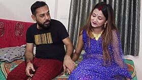 real married couple enjoys romantic wedding night together