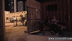 bruno tapes goldie's ankles for first time nylon foot slave action 😏