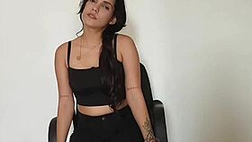 young students fuck at home while doing group homework 😏