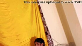 My girlfriend lets me fuck her friend in rough anal threesome with monster cock