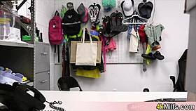 i'm a blonde housewife who got caught stealin' and fucked by the mall cop on cctv.