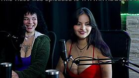 Latina Babe's Intense Orgasm In Group Fetish