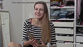 lauren goes wild with toys and dildos, reaching orgasm nude