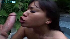 Avena Lee fucks the pool guy.