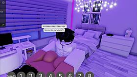 Fucking in two different Roblox condominiums with condoms 😈