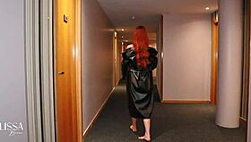 i was dared to leave my hotel room naked