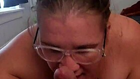 Will She Swallow The Huge Load?