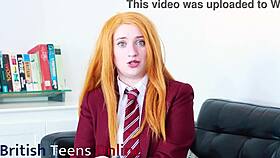 Victoria greene gives joi in her uniform