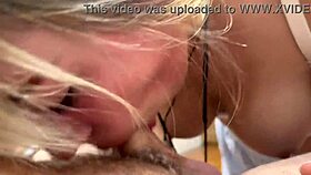 On holiday, stepcousin dominates with rough face fucking and deepthroat